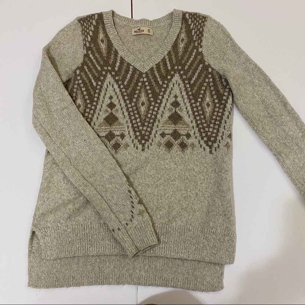 cozy coffee colored sweater
